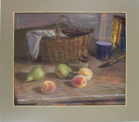 Храпак Георгий Васильевич. Натюрморт с корзиной 